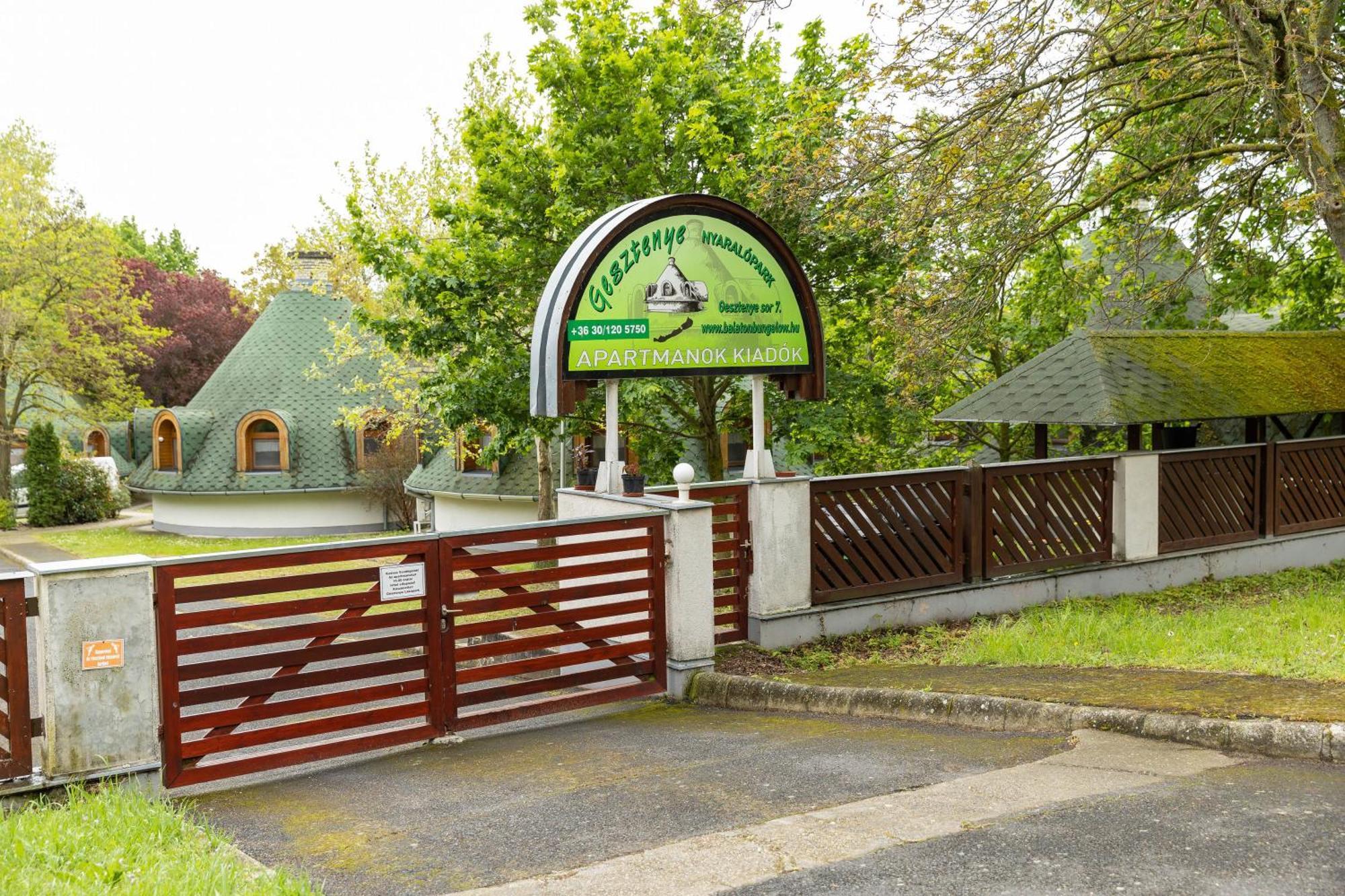 Gesztenye Nyaralopark Балатонудвари Екстериор снимка